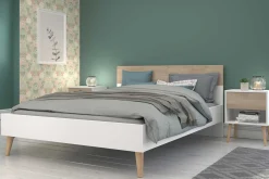 Doppelbett Hardy 160x200 - Molke/Eiche