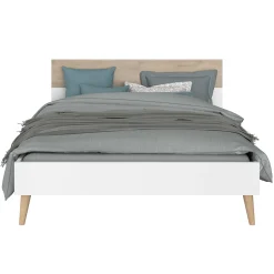 Doppelbett Hardy 160x200 - Molke/Eiche
