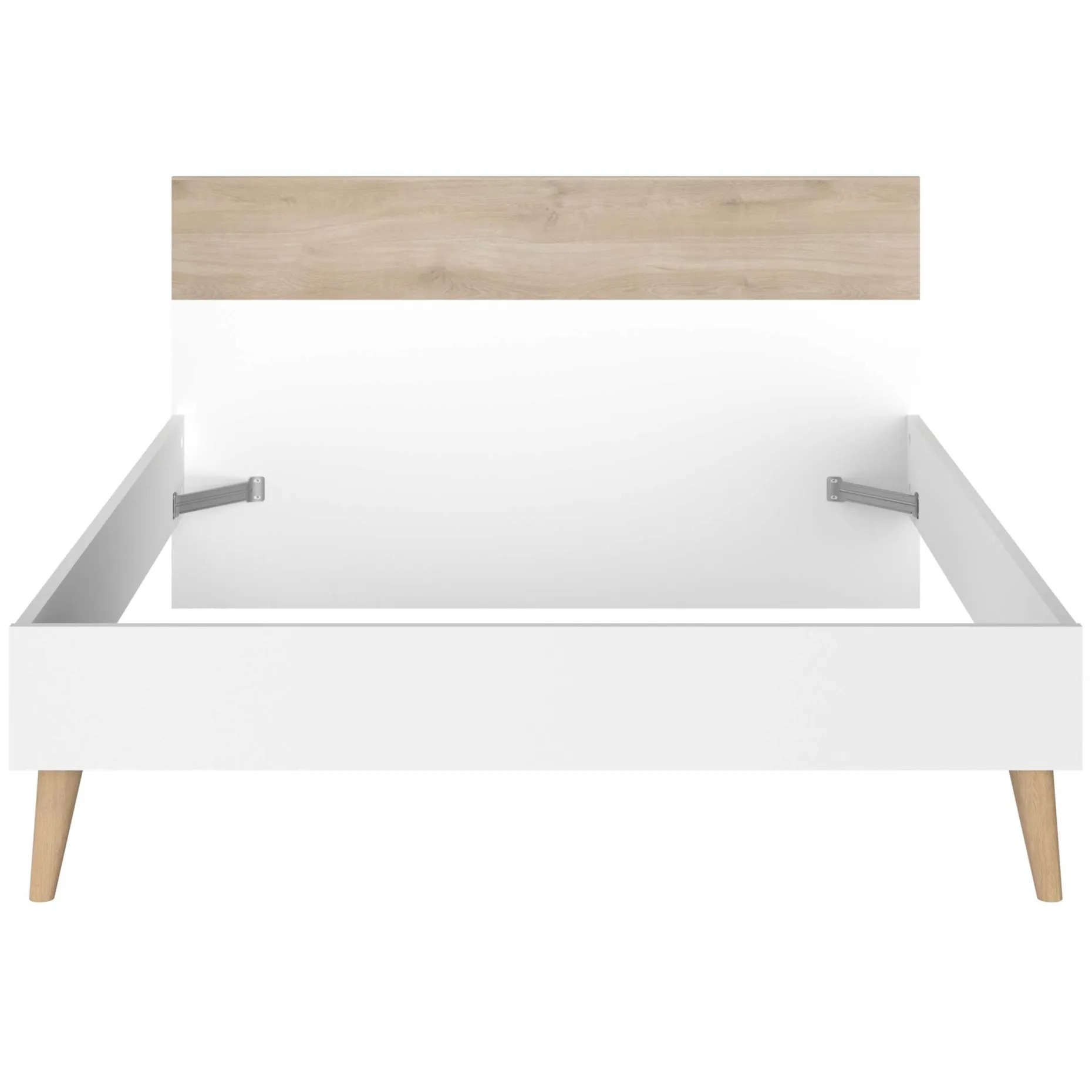 Doppelbett Hardy 160x200 - Molke/Eiche