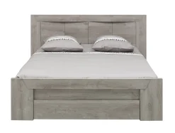 Doppelbett Hayden mit Schublade 140x200 - Eiche hellgrau