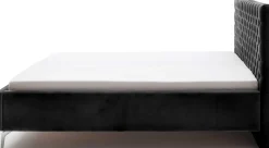 Doppelbett Janice mit Stauraum 180x200cm - schwarz