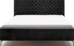 Doppelbett Janice mit Stauraum 180x200cm - schwarz