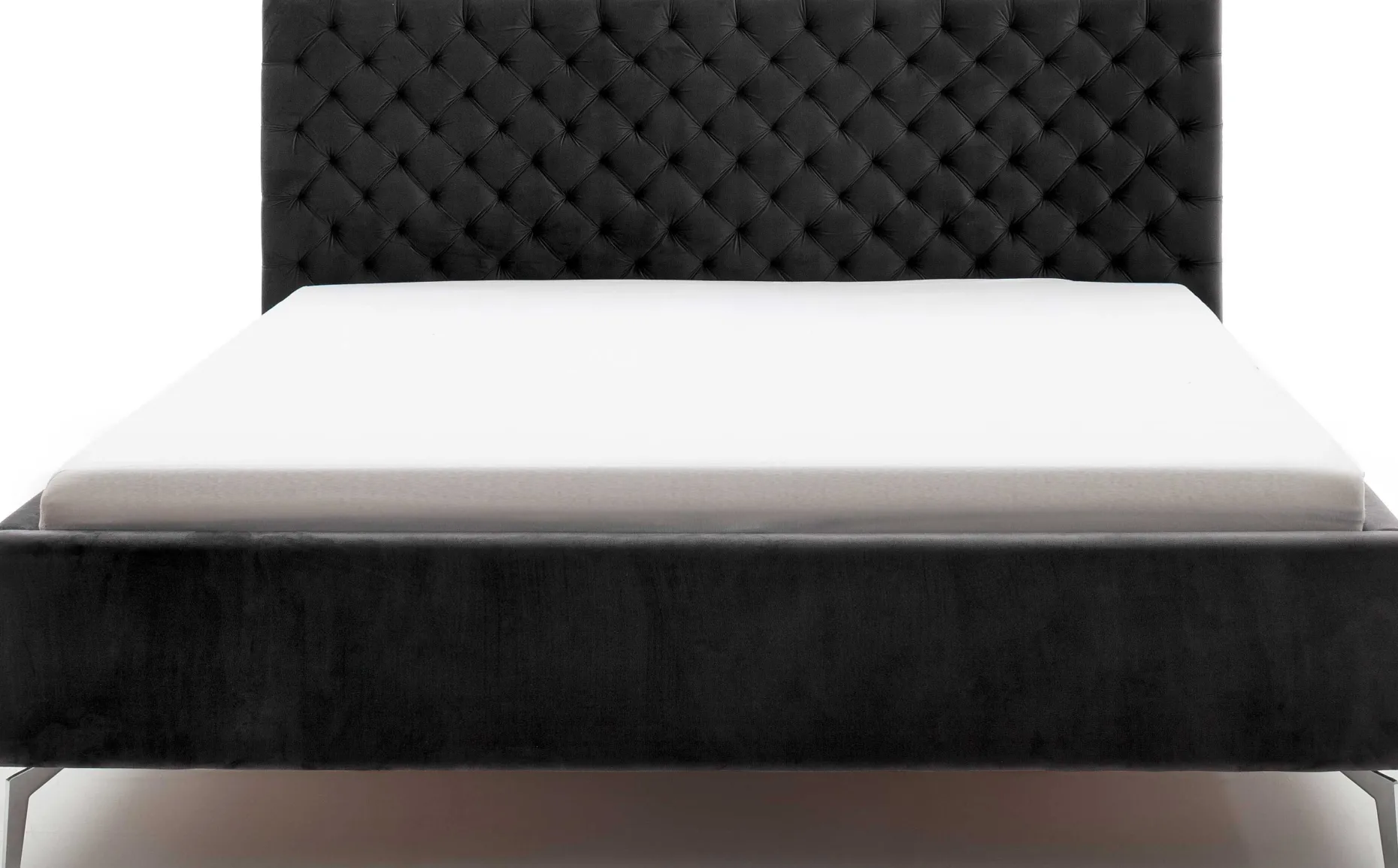 Doppelbett Janice mit Stauraum 180x200cm - schwarz