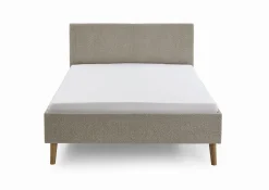Doppelbett Kreta | 140 x 200 cm | Design Taupe