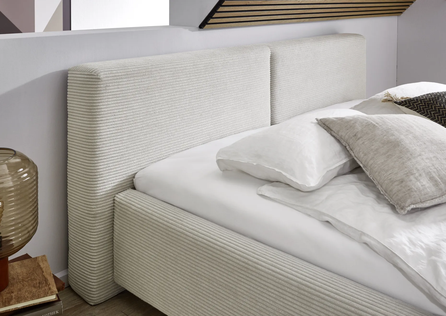 Doppelbett Kubrik | 160 x 200 cm | Beige