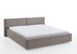Doppelbett Kubrik | 160 x 200 cm | Taupe