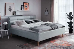 Doppelbett Laika 160x200cm mit Stauraum - blau