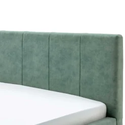 Doppelbett Lizzie 180x200cm mit Stauraum - grün