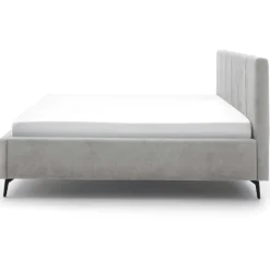 Doppelbett Lizzie 160x200cm mit Stauraum - grau