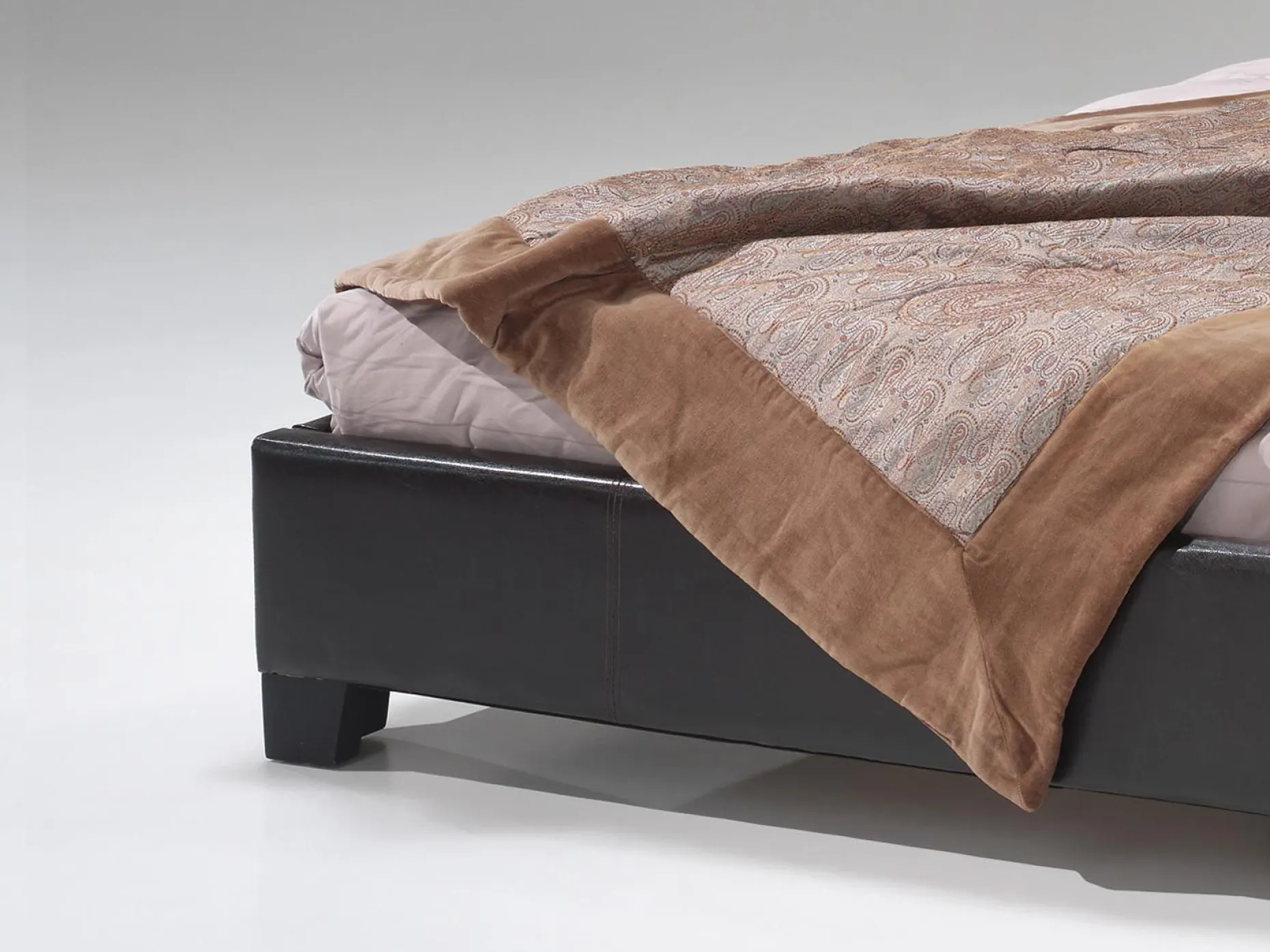 Doppelbett Miro 140x200 - braun