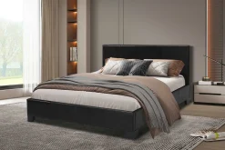 Doppelbett Miro 140x200 - schwarz