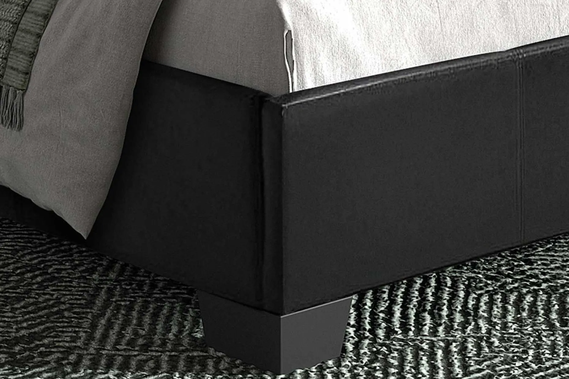 Doppelbett Miro 140x200 - schwarz