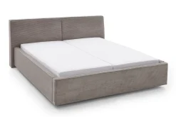Doppelbett Mitoma | 160 x 200 cm | Design Taupe