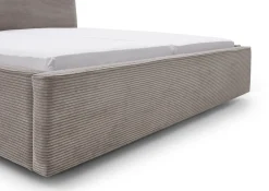 Doppelbett Mitoma | 160 x 200 cm | Design Taupe