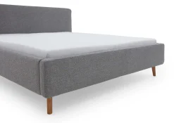 Doppelbett Nielsen | 180 x 200 cm | Grau