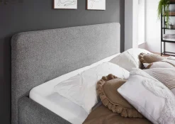 Doppelbett Nielsen | 180 x 200 cm | Grau