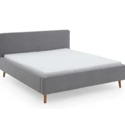 Doppelbett Nielsen | 180 x 200 cm | Grau