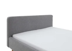 Doppelbett Nielsen | 180 x 200 cm | Grau