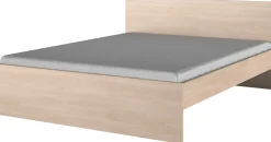 Doppelbett Ponte 160x200cm - Eiche Dekor