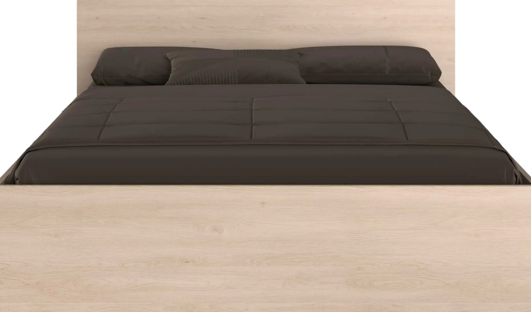 Doppelbett Ponte 160x200cm - Eiche Dekor