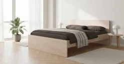 Doppelbett Ponte 160x200cm - Eiche Dekor