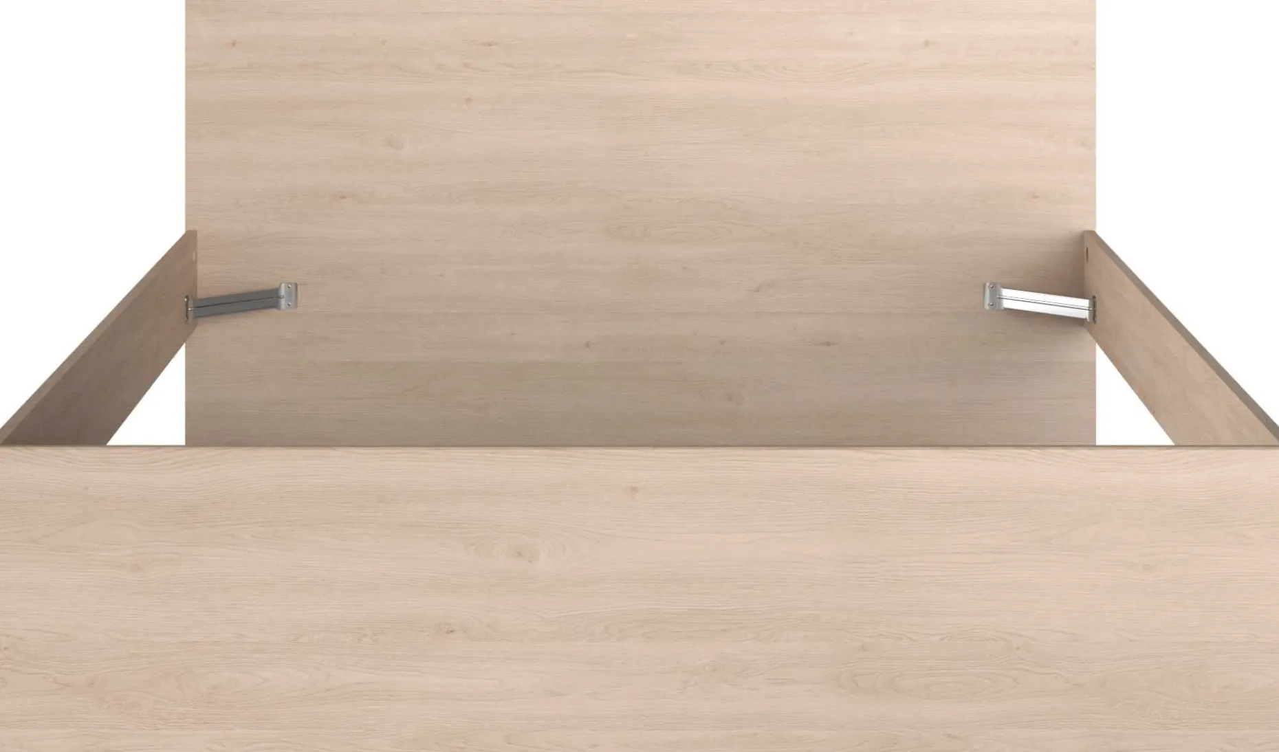 Doppelbett Ponte 140x190cm - Eiche Dekor