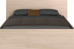 Doppelbett Ponte 140x190cm - Eiche Dekor