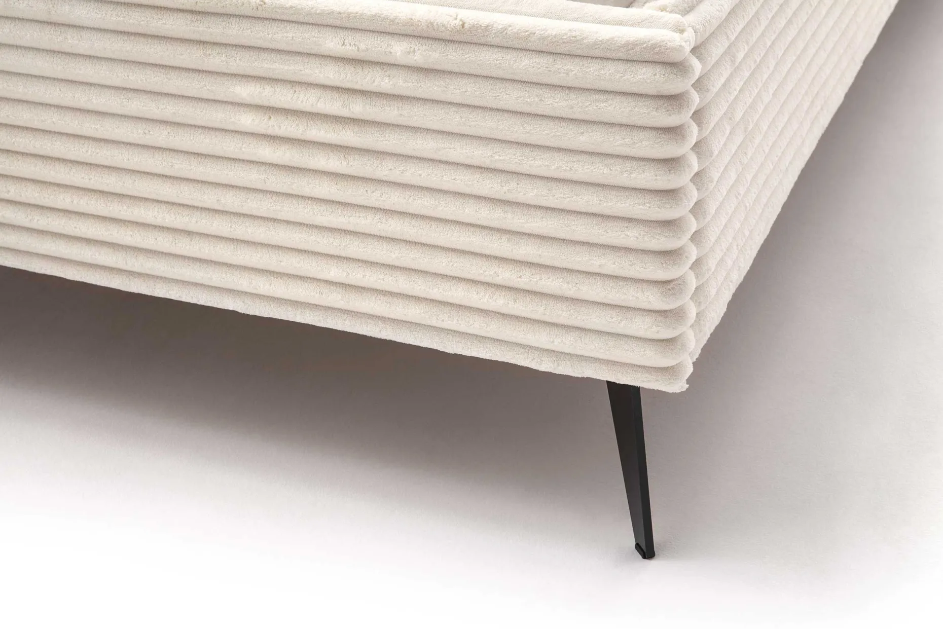 Doppelbett Rasmus | 160 x 200 cm | Hellbeige Design