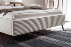 Doppelbett Rasmus | 160 x 200 cm | Hellbeige Design