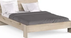 Doppelbett Spectre - 140x190/200cm - Eiche Dekor