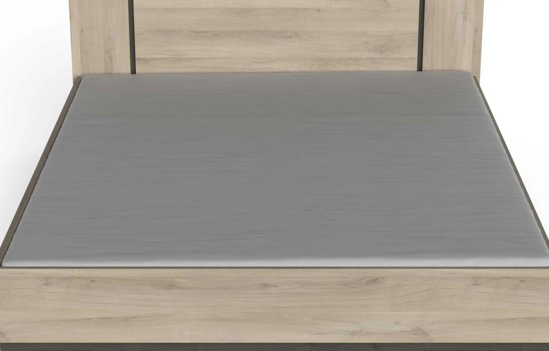 Doppelbett Watson | 188,3 x 204,3 x 71,7 cm | Braun