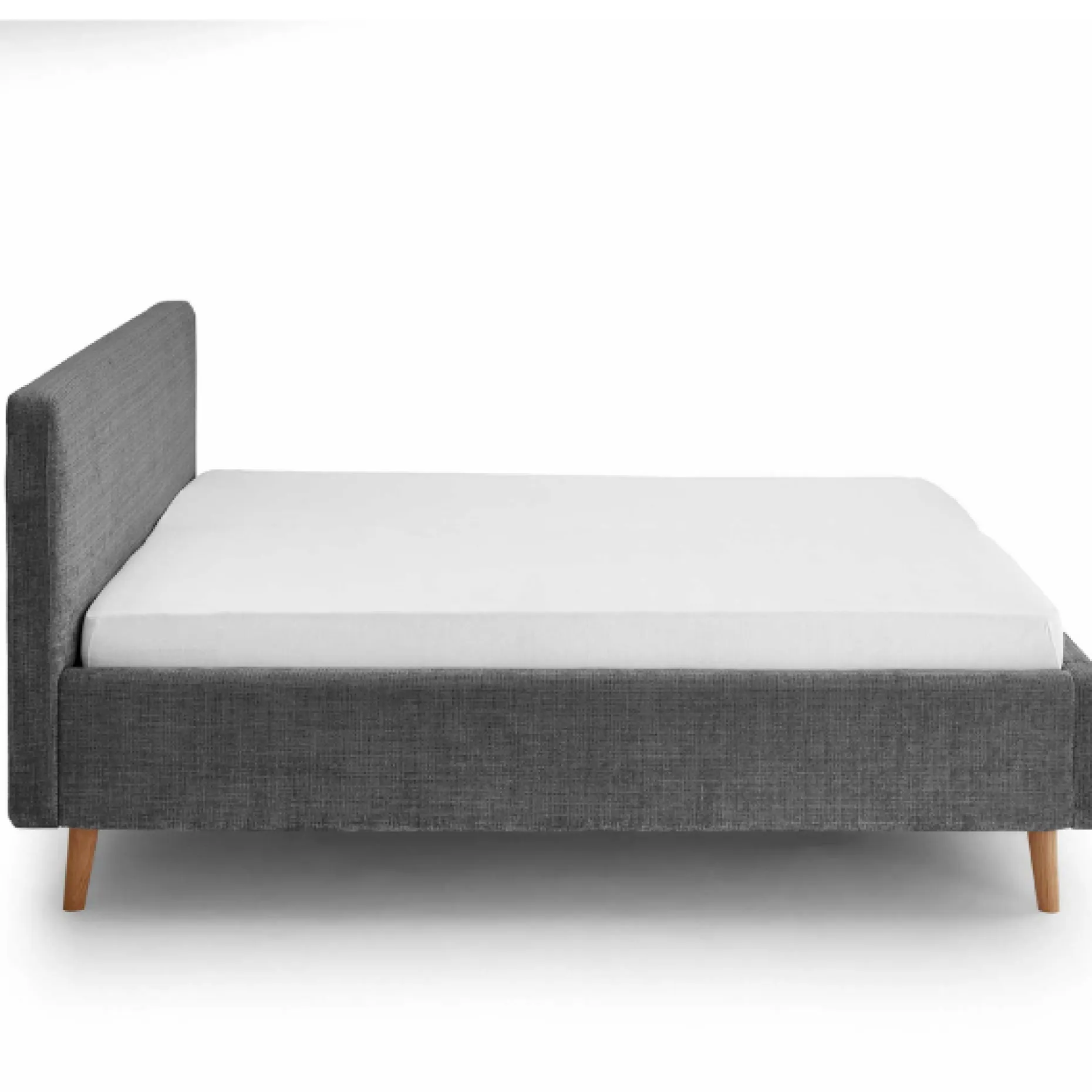 Doppelbett Younes 160x200cm - anthrazit
