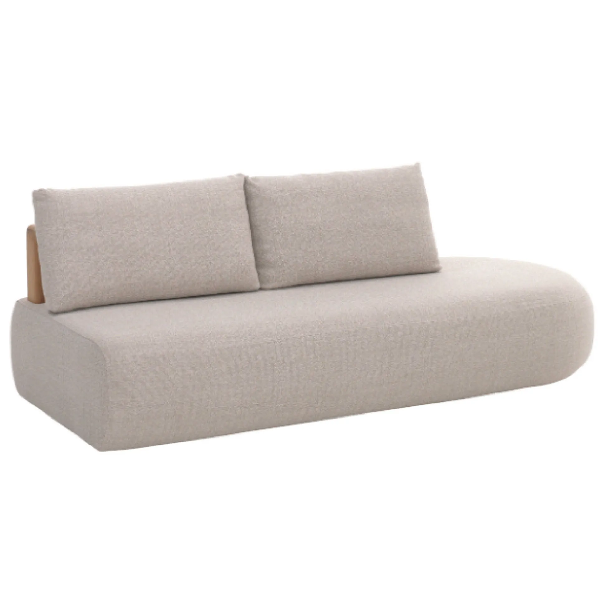 Gescova Doppelsofa Garten Mila - Textileen - 220x100x80 cm -