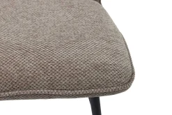 Rousseau Drehbarer Barhocker Lara | 48 x 56 x 103 cm | Sandfarbenes Design