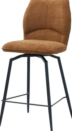 Rousseau Drehbarer Barhocker Lara | 48 x 56 x 103 cm | Rust-design