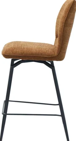 Rousseau Drehbarer Barhocker Lara | 48 x 56 x 103 cm | Rust-design