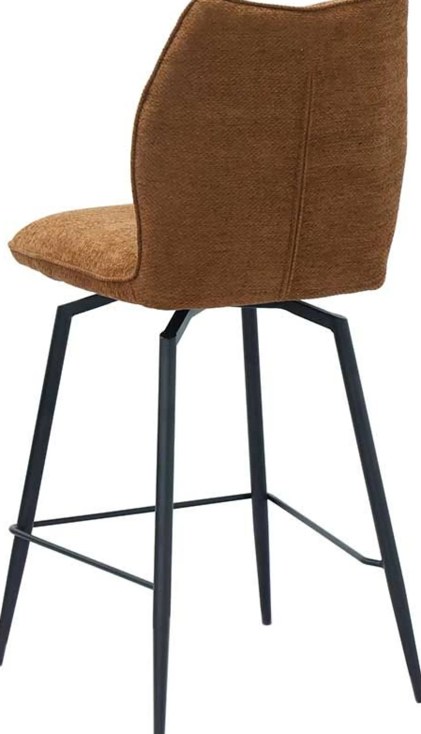 Rousseau Drehbarer Barhocker Lara | 48 x 56 x 103 cm | Rust-design