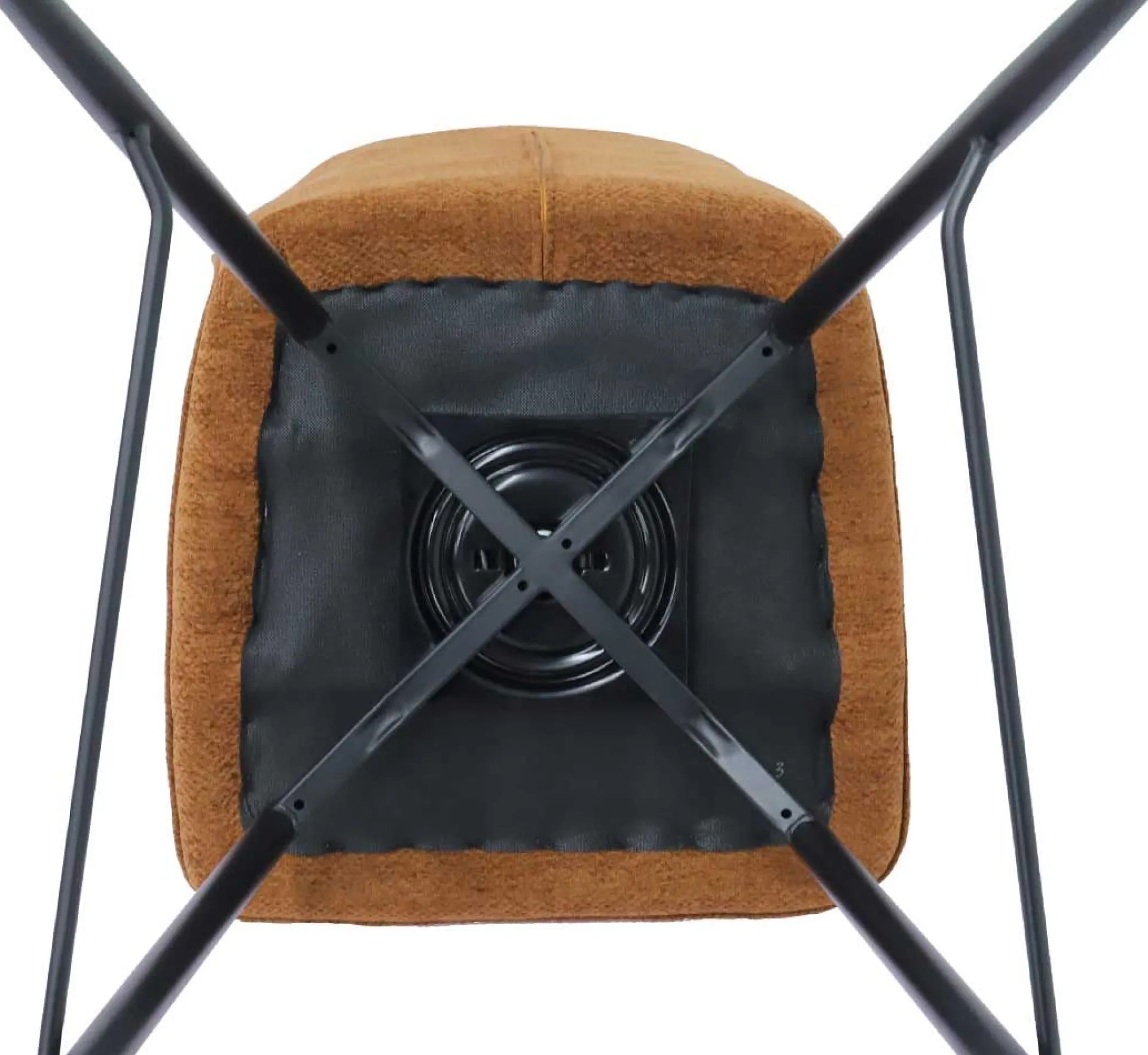 Rousseau Drehbarer Barhocker Lara | 48 x 56 x 103 cm | Rust-design