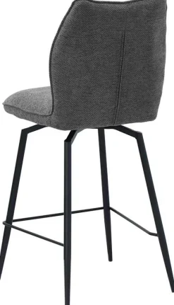 Rousseau Drehbarer Barhocker Lara | 48 x 56 x 103 cm | Design