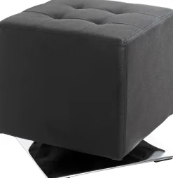 Haku Drehhocker mit Chromfuß | | 90 kg Belastbarkeit