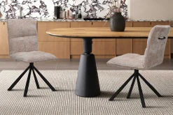 Rousseau Drehstuhl Jackson | 45 x 59 x 91 cm | Farbe Sand