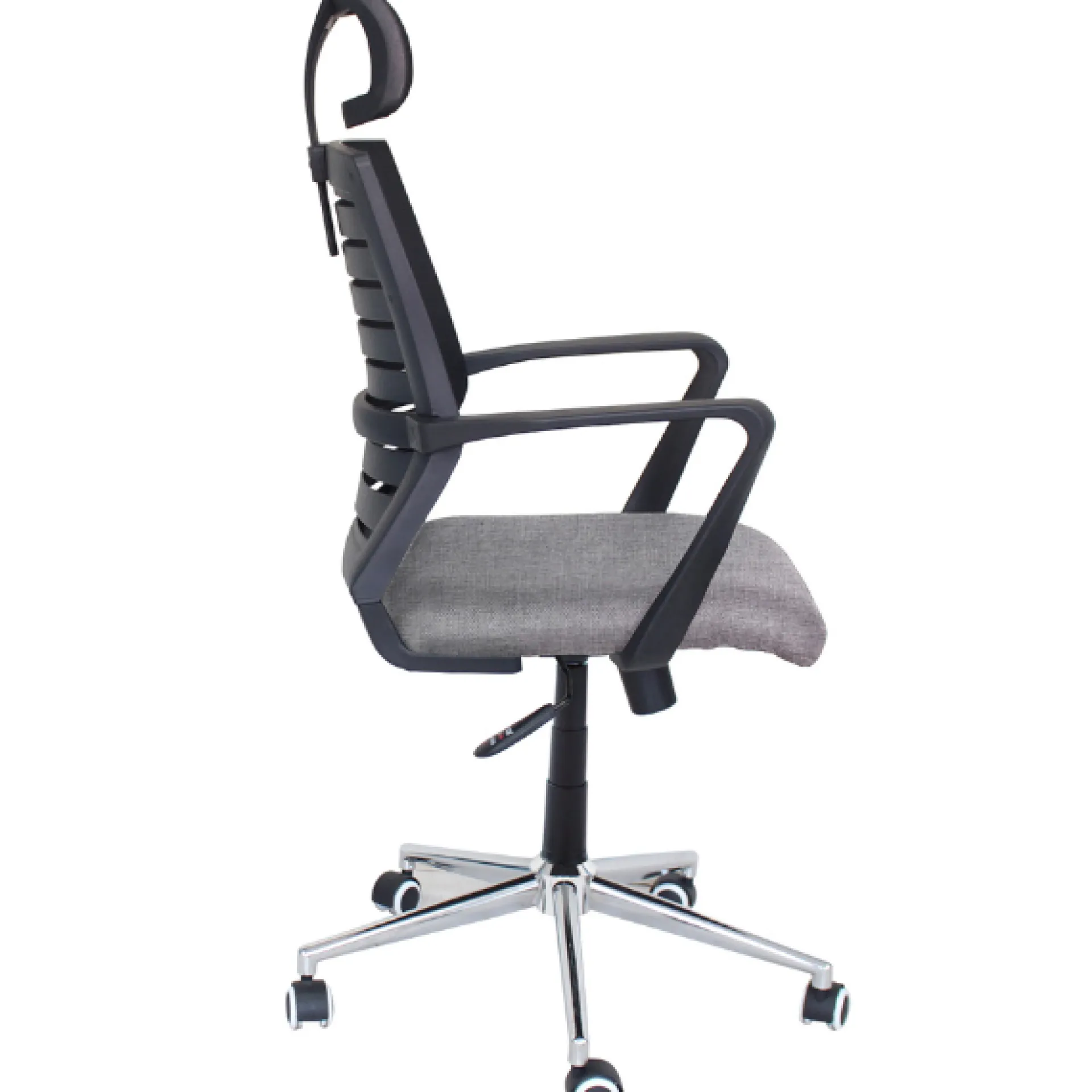 CBA Drehstuhl Moos-matter Netzstoff/dunkelgrauer Stoff