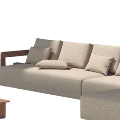 Gescova Dreisitzer Gartenbank Evanilson - - Textileen - 208x100x58 cm