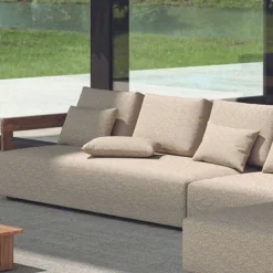 Gescova Dreisitzer Gartenbank Evanilson - - Textileen - 208x100x58 cm