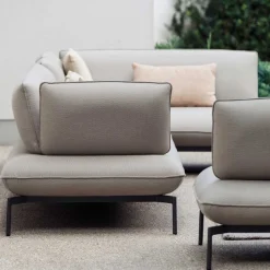 Gescova Dreisitziges Gartensofa Todo von – hell, 220x95x80 cm