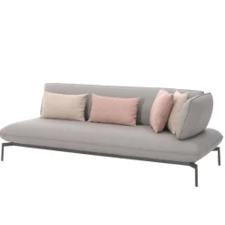 Gescova Dreisitziges Gartensofa Todo von – hell, 220x95x80 cm