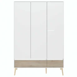 Dresser Hardy 135cm mit 3 Tren - Molke/Eiche