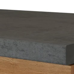 Held Eckkleiderschrank Sorrella 110cm 1 Tür - Eiche/Graphit