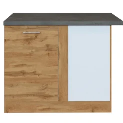 Held Eckkleiderschrank Sorrella 110cm 1 Tür - Eiche/Beton