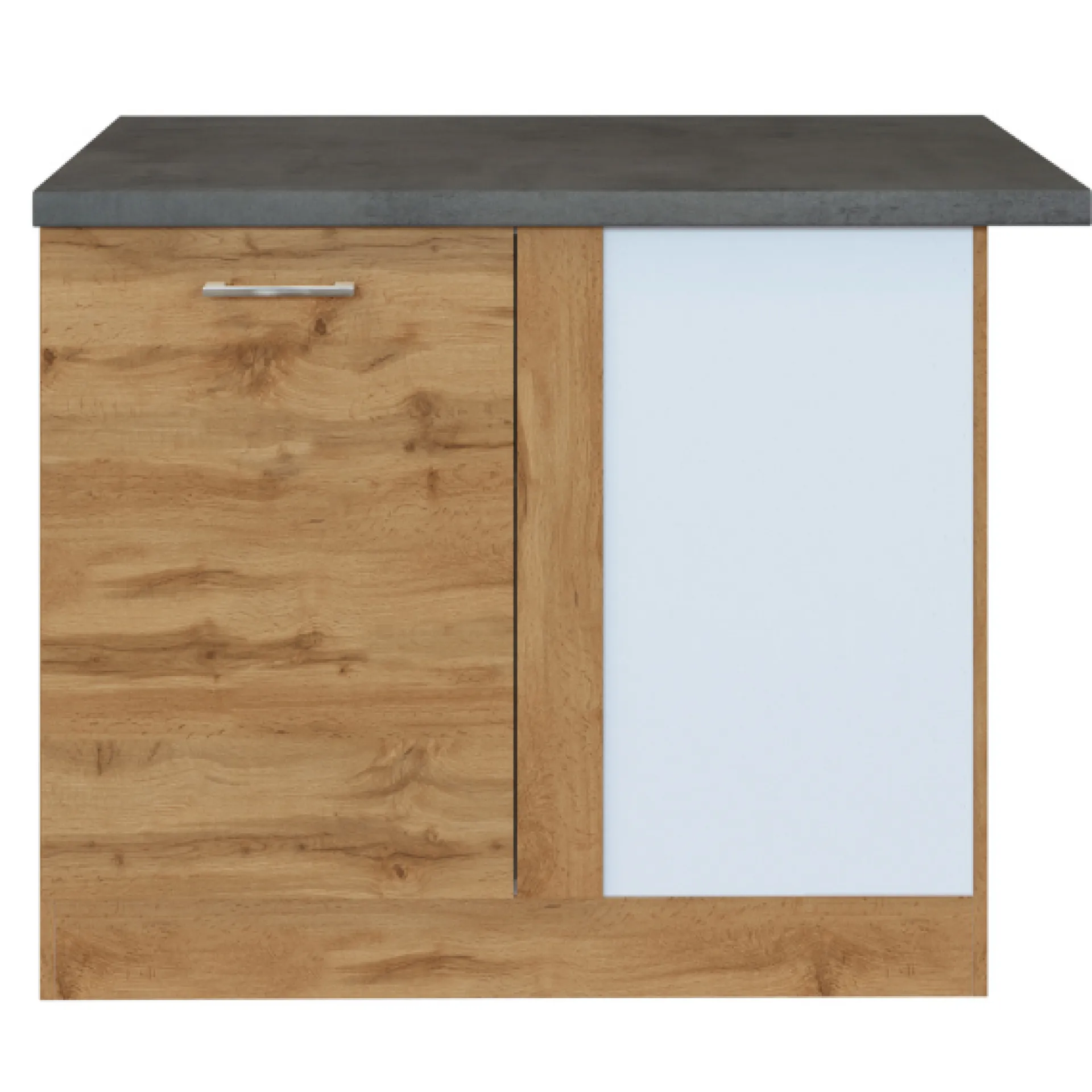 Held Eckkleiderschrank Sorrella 110cm 1 Tür - Eiche/Beton